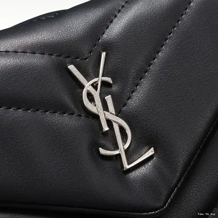 CHEAP Mini Silver In Matelasse Loulou Y Leather Saint Black Toy Bag Laurent 0415